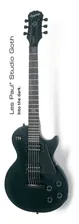EPIPHONE GOTHIC LES PAUL STUDIO BLACK SATIN Электрогитара
