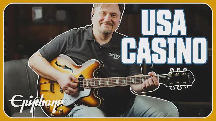 Epiphone USA Collection Casino Review | The Archtop Electric Guitar Legend Is Back & Made in America