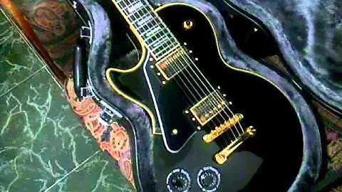 Epiphone Les Paul Custom Ebony Left Handed.