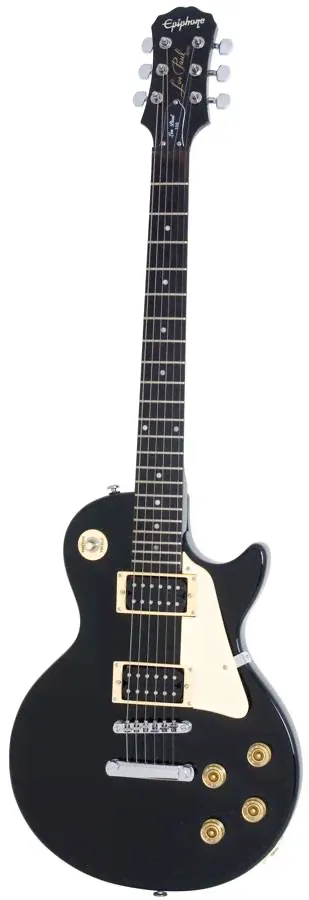 Гитара электро EPIPHONE LP-100 EBONY CH-3