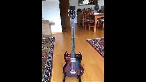 fretless SG Bass like Gibson EB3