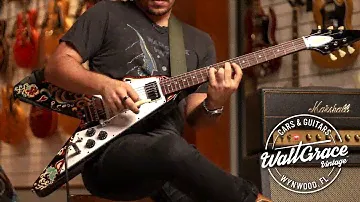 Epiphone Jimi Hendrix "Love Drops" Flying V Gibson Custom Shop Limited Edition demo and review