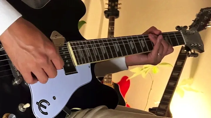 No need to change (Just enjoying "The Casino" | An after-work jam) | Epiphone Casino Worn Ebony