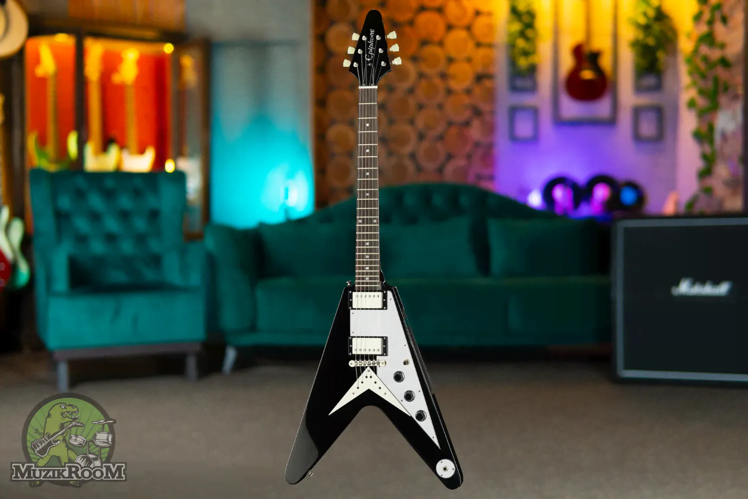 Epiphone Flying V Ebony-0