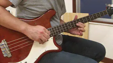 1964年製　epiphone Newport Bass 指弾き