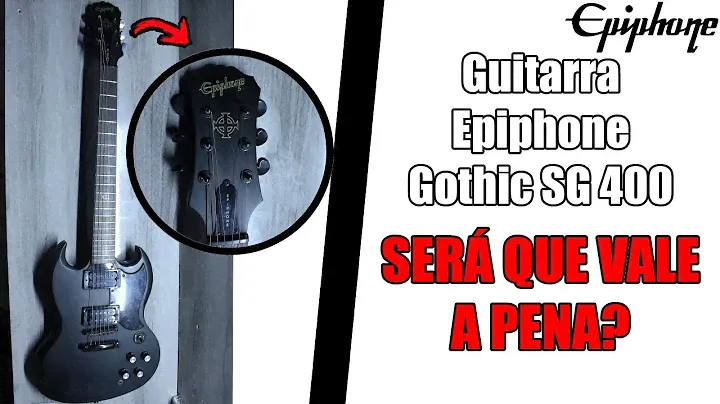 Guitarra Epiphone Gothic SG 400: Vale a Pena? | O Músico