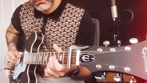 Epiphone casino worn - (indoor fireworks - original) #epiphone