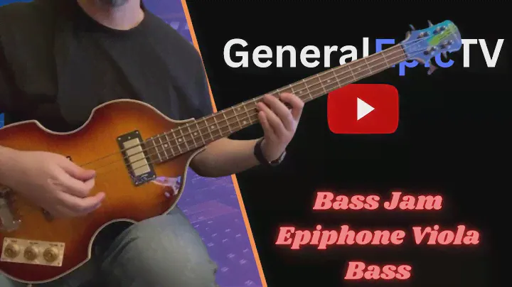 Bass Jam (Epiphone Viola Bass)