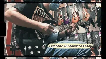Epiphone SG Standard Ebony Electric Guitar