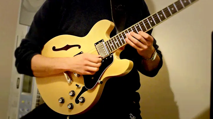 How high the moon - Epiphone Es 339 Jazz improvisation