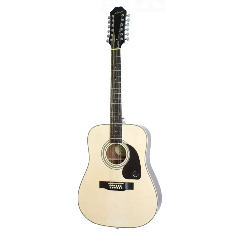 Epiphone Dr-212 Natural 12-струнная акустическая гитара