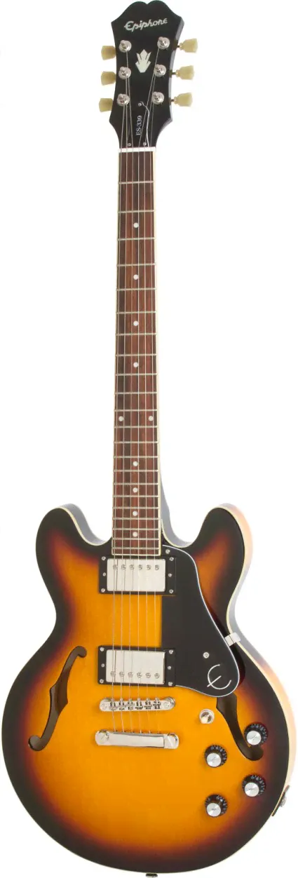 Epiphone ES-339 Vintage Sunburst полуакустическая электрогитара-0
