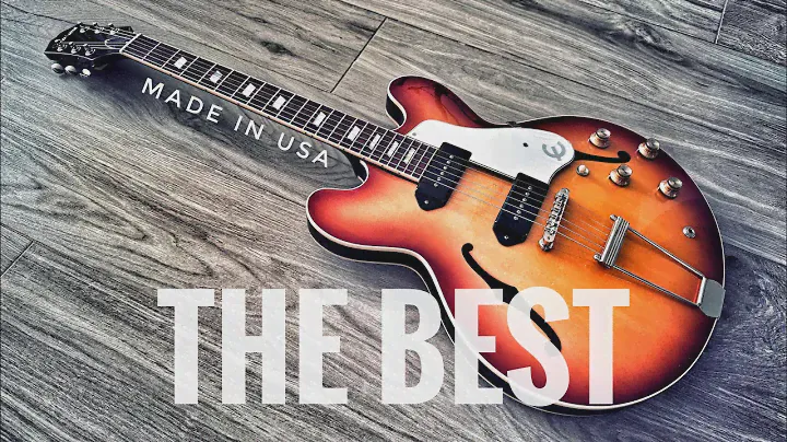 Epiphone Casino USA SOUNDCHECK (no talking)