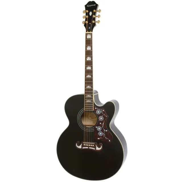 Epiphone EJ-200SCE BK