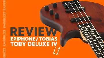Epiphone/Tobias Toby Deluxe IV (обзор бас-гитары с завязанными глазами)