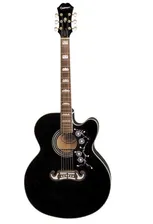 ЭЛЕКТРОАКУСТИЧЕСКАЯ ГИТАРА EPIPHONE EJ-200CE BLACK GLD HDWE(W/SHADOW PREAMP)