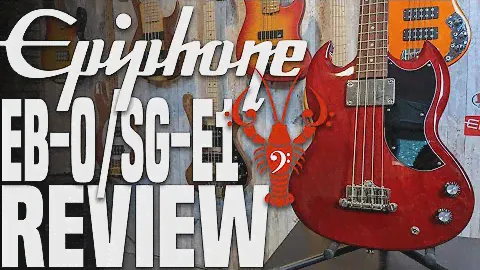 Epiphone EB-0/SG-E1 Review - Neck Diving Into a Puddle of Mud - LowEndLobster Review