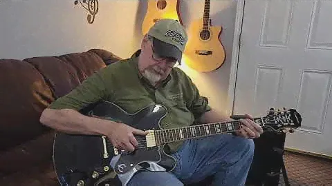 Epiphone Sheraton II Pro unboxing and playthrough