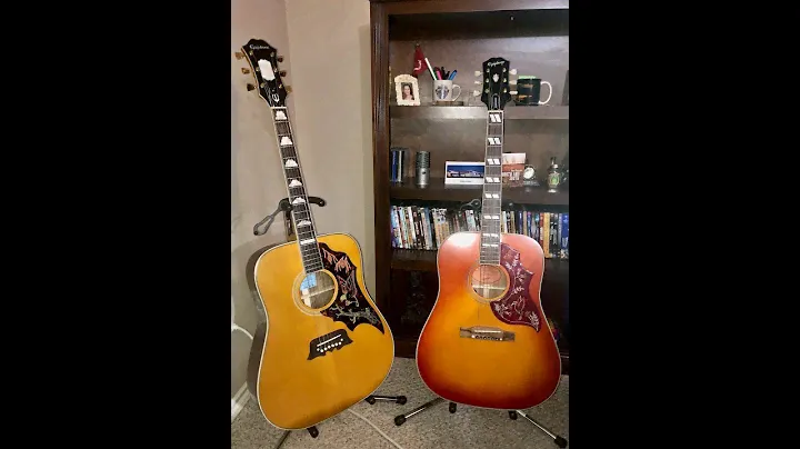Epiphone Excellente, or the Ephiphone IBG Hummingbird - Comparison