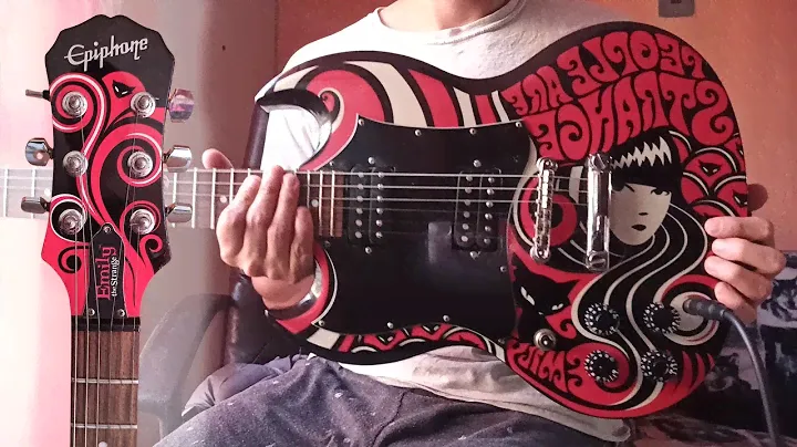 Epiphone sg g-310 emily the strange