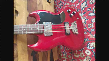 Epiphone EB0 Bass with Bridge Pickup