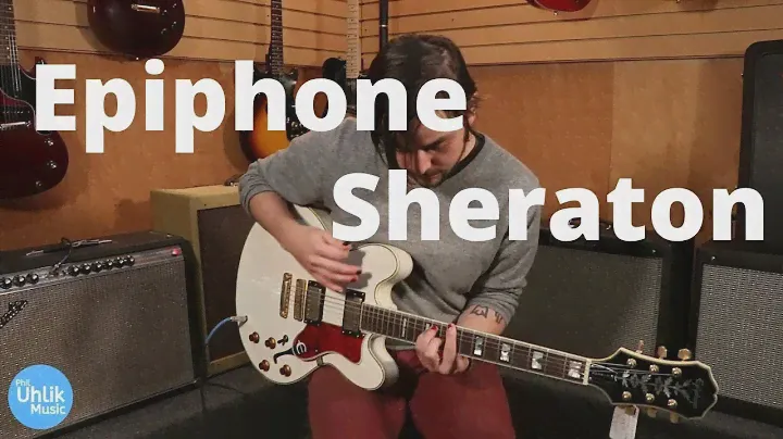 Epiphone Sheraton at Phil Uhlik Music