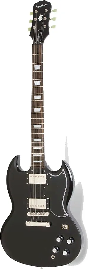 ЭЛЕКТРОГИТАРА EPIPHONE G-400 PRO EBONY-0