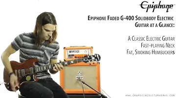 Электрогитара Epiphone Faded G-400 (Worn Cherry)