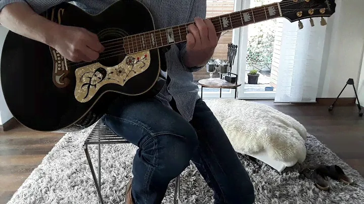 Epiphone EJ200 Elvis Presley Edition. Inspired by Gibson