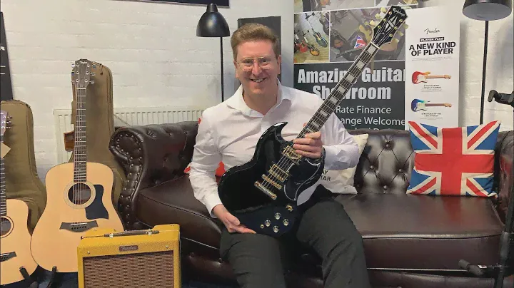 Epiphone SG Custom | Ebony | Clean Tones With A Fender Pro Junior IV Lacquered Tweed | Rimmers Music