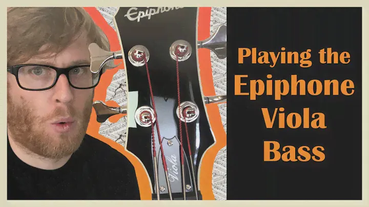 Epiphone Viola BASS REVIEW