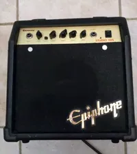 epiphone studio 10s Black Practice Guitar Amplifier Amp 730