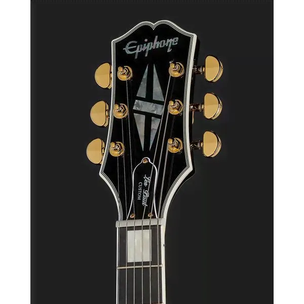 Электрогитара Epiphone Les Paul Custom Ebony LH Epiphone Les Paul Custom Ebony LH-0