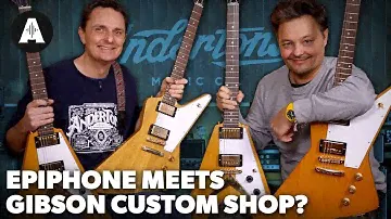 New Epiphone 1958 Korina Flying V & Explorer - Does it Compare with Gibson?