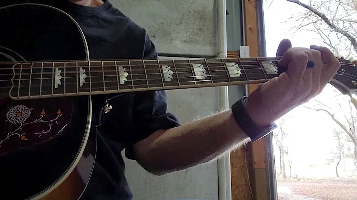 Epiphone Inspired by Gibson J200 playing demo
