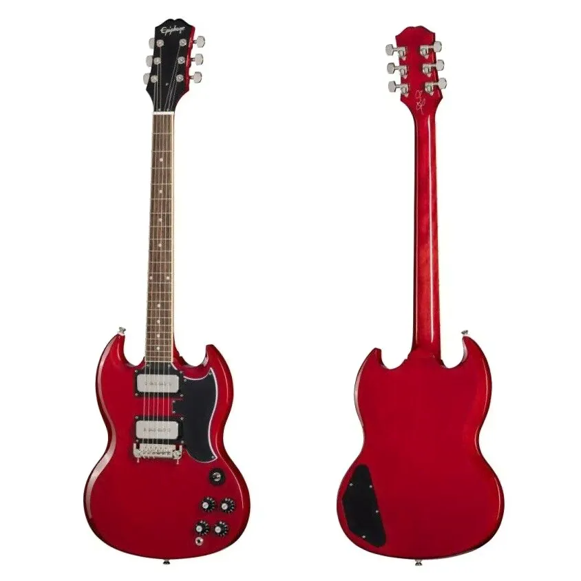 Epiphone Tony Iommi SG Special Vintage Cherry Electric Guitar w/Hardshell Case-0