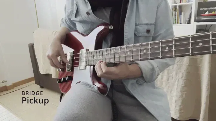 Testing the new Epiphone Newport Bass