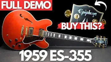 Epiphone 1959 ES-355 FULL DEMO