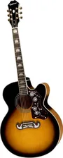 EPIPHONE EJ-200CE VINT. SUNBURST GLD - гитара электроакустическая со стальными струнами, джамбо