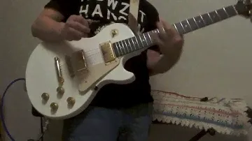 Epiphone Les Paul LP100 Limited Edition, белая электрогитара, проверка звука и демо-версия