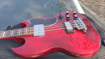 2004 Epiphone EB-3 Electric Bass Cherry Finish IG: @GuitarFinds (SOLD)