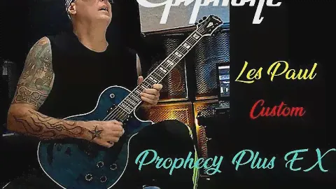 Epiphone Les Paul Custom  Prophecy Plus EX