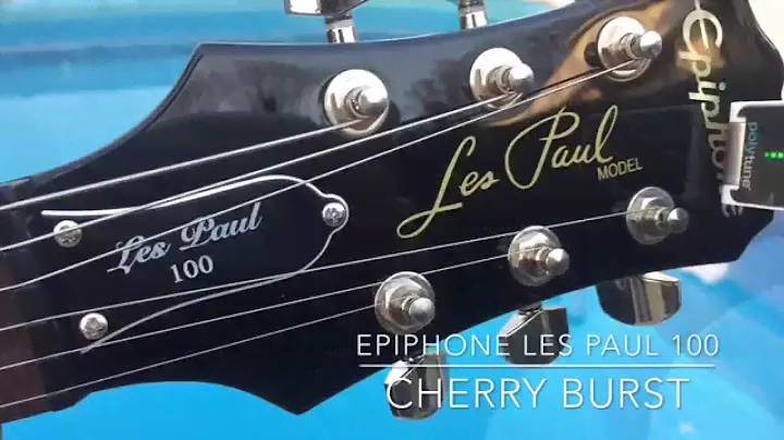 Epiphone Les Paul 100 - Elektro Gitar - Ebony (Bi Kuple)