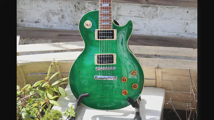 Green Epiphone Les Paul Korea 1997 + Duncan SH8 - Boss Katana - Another Guitar Channel