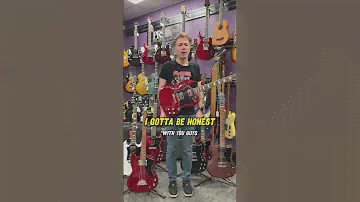Dan shows off the Epiphone SG electric guitar! #epiphone #sg #salemoregon #rocksalem
