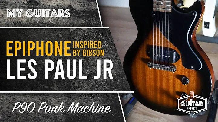 Epiphone Les Paul Junior. Gibson inspired series. A really great single P90 guitar.