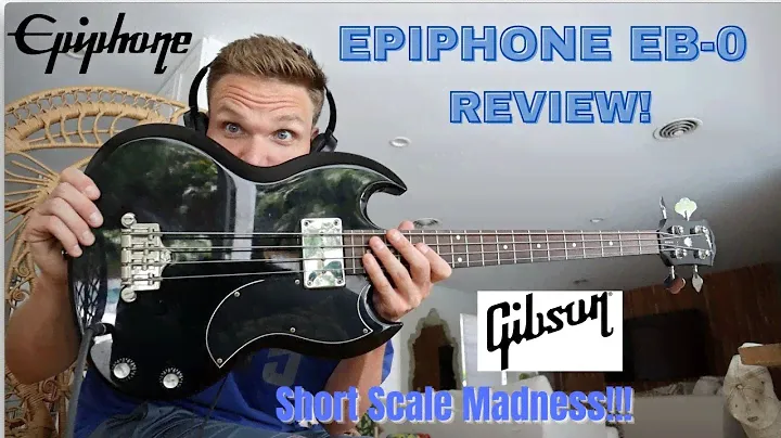 Epiphone EB-0 Bass Guitar Review!
