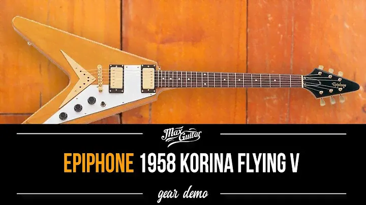Epiphone 1958 Korina Flying V - Gear Demo