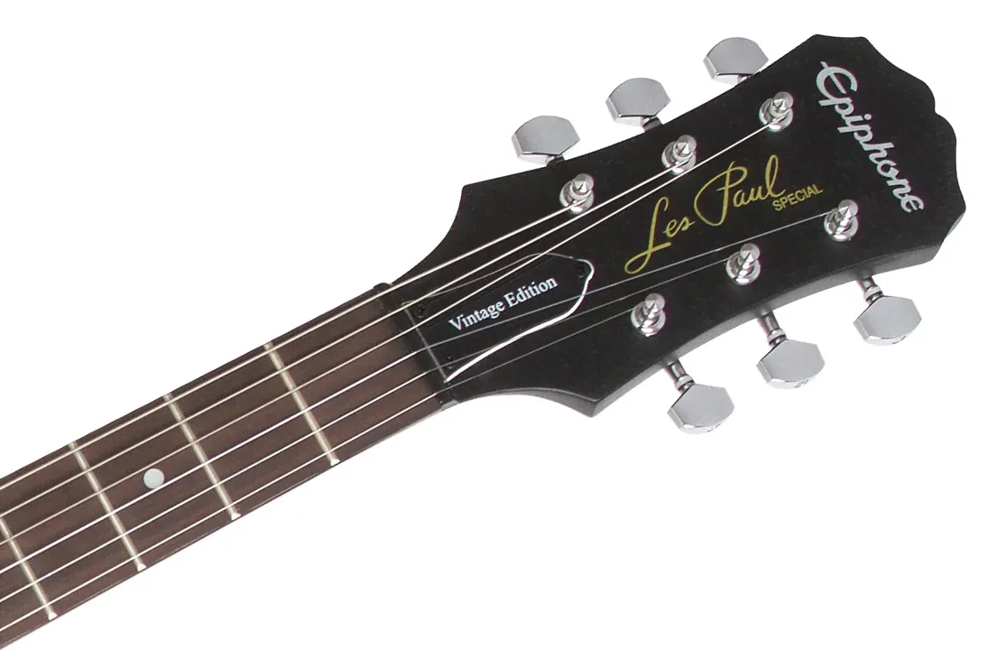 Электрогитара Epiphone Les Paul Special Satin E1 EBV Ebony Vintage