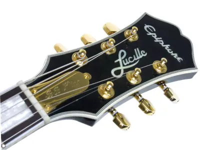 Гитара электро EPIPHONE B.B.KING LUCILLE EBONY GOLD HARDWARE-4